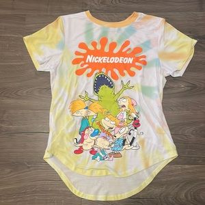 Women’s/Juniors Nickelodeon Cartoon Character T-Shirt, Size L